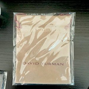 David Yurman Drawstring Bag NWT SEALED